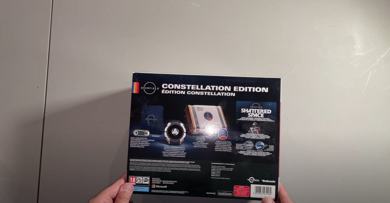 Zdjęcie okładkowe wpisu Zobacz rozpakowanie Starfield Constellation Edition