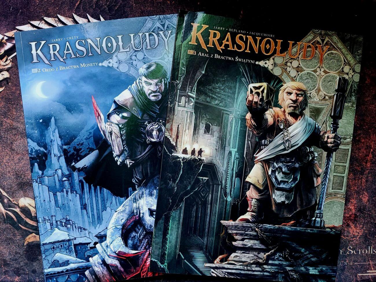 Zdjęcie okładkowe wpisu Recenzja: Świat Akwilonu. Krasnoludy / Tom 2 i 3