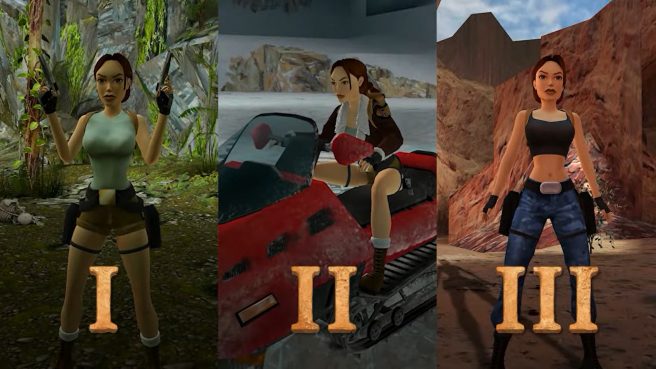 Zdjęcie okładkowe wpisu Zapowiedź Tomb Raider I-III Remastered z Larą Croft w roli głównej