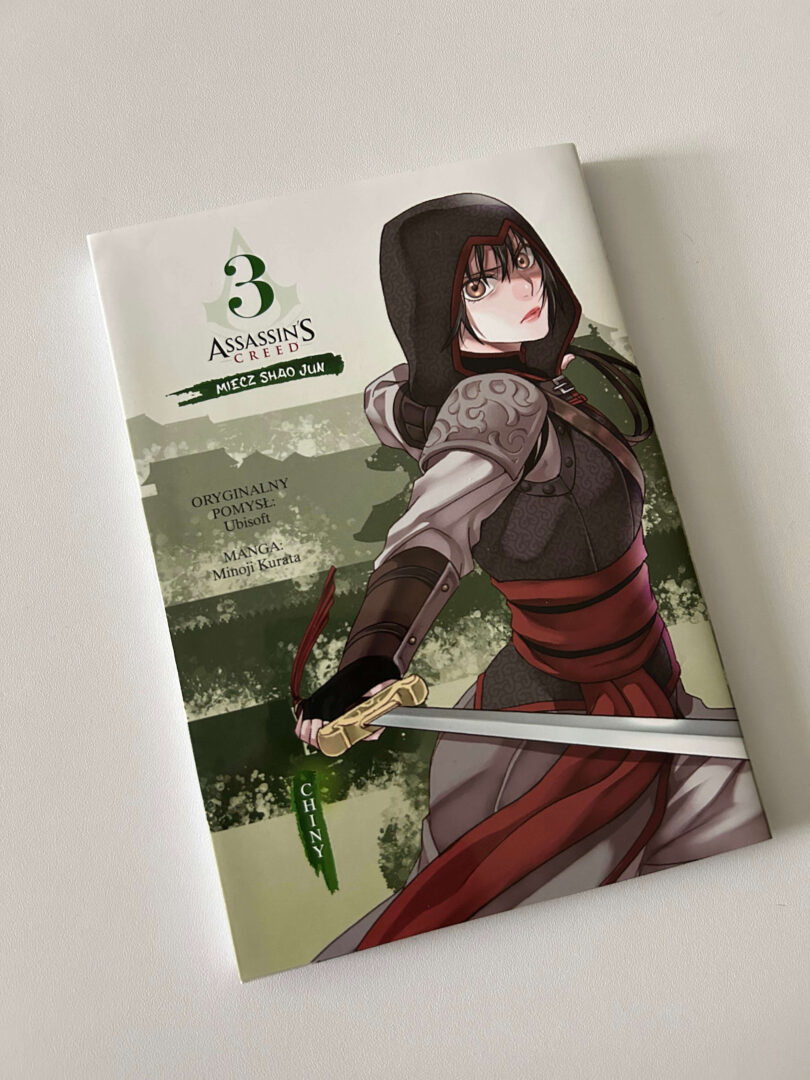 Zdjęcie okładkowe wpisu Recenzja mangi: Assassin’s Creed. Miecz Shao Jun. Chiny. Tom 3