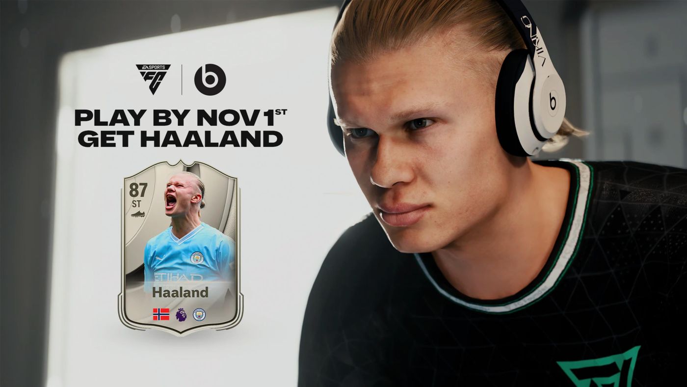 Zdjęcie okładkowe wpisu Erling Haaland za darmo dla wszystkich graczy EA Sports FC 24!