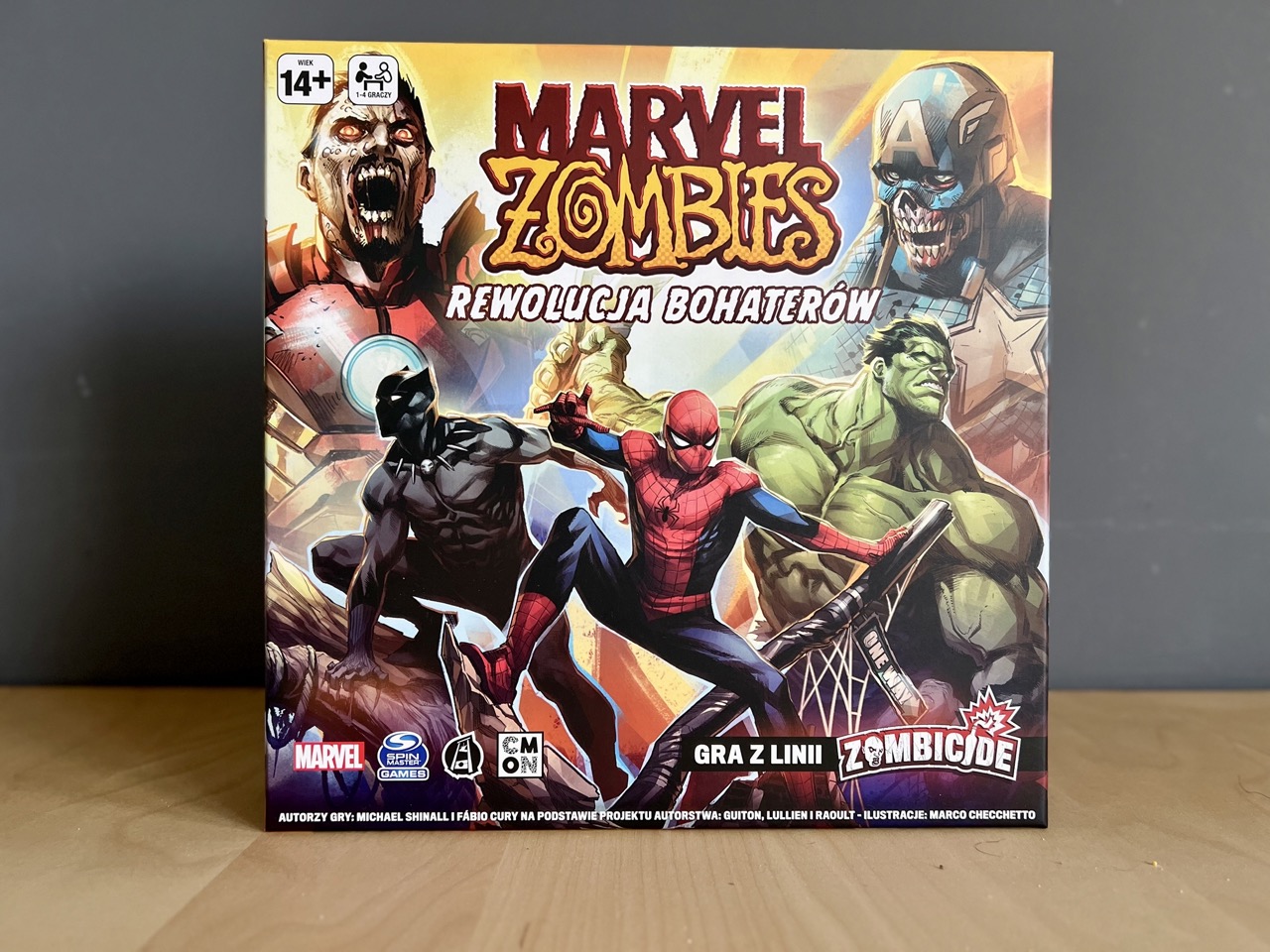 Zdjęcie okładkowe wpisu Recenzja: Marvel Zombies Rewolucja Bohaterów [Planszówka]