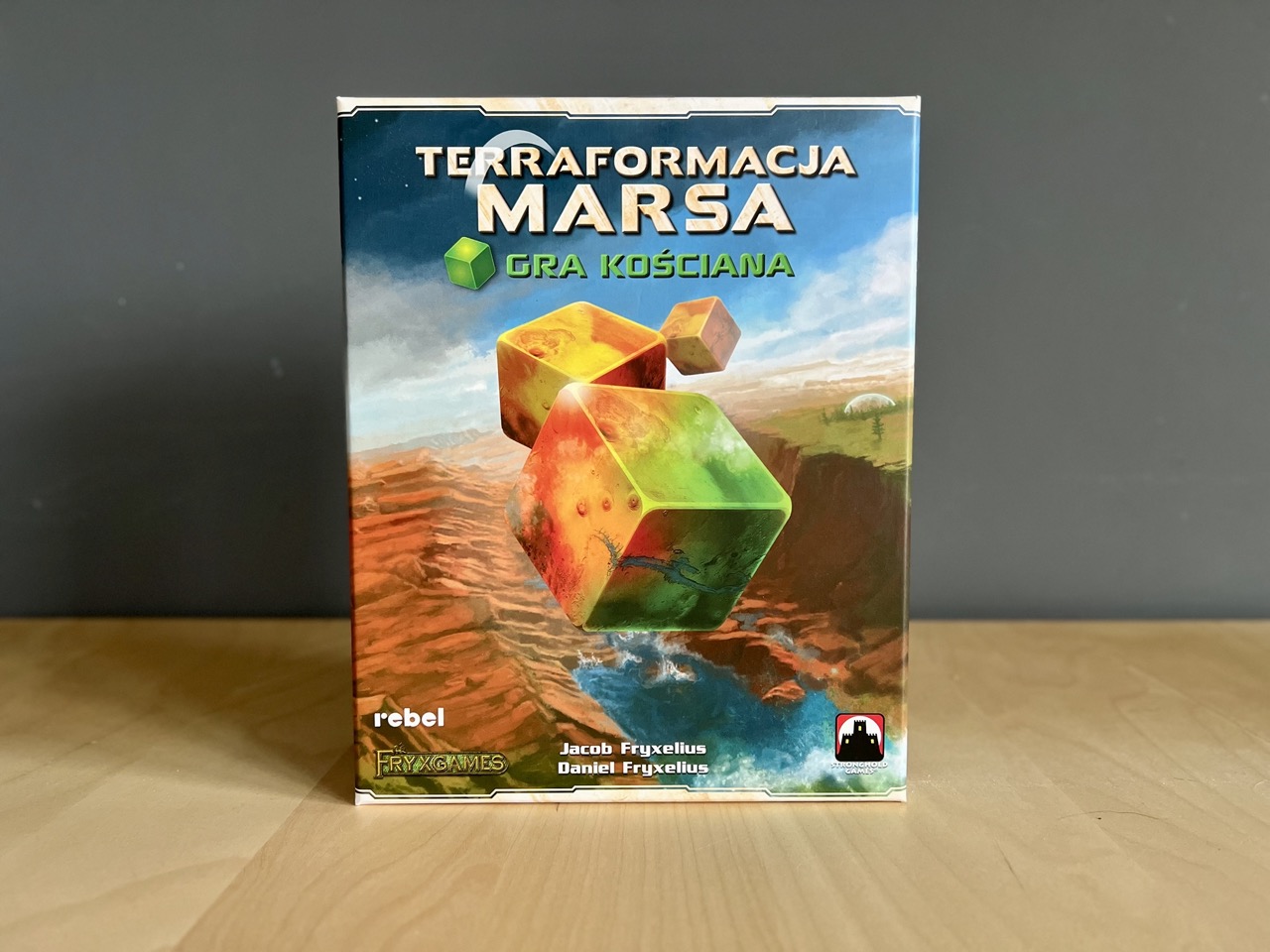 Zdjęcie okładkowe wpisu Recenzja: Terraformacja Marsa: Gra Kościana (Planszówka)