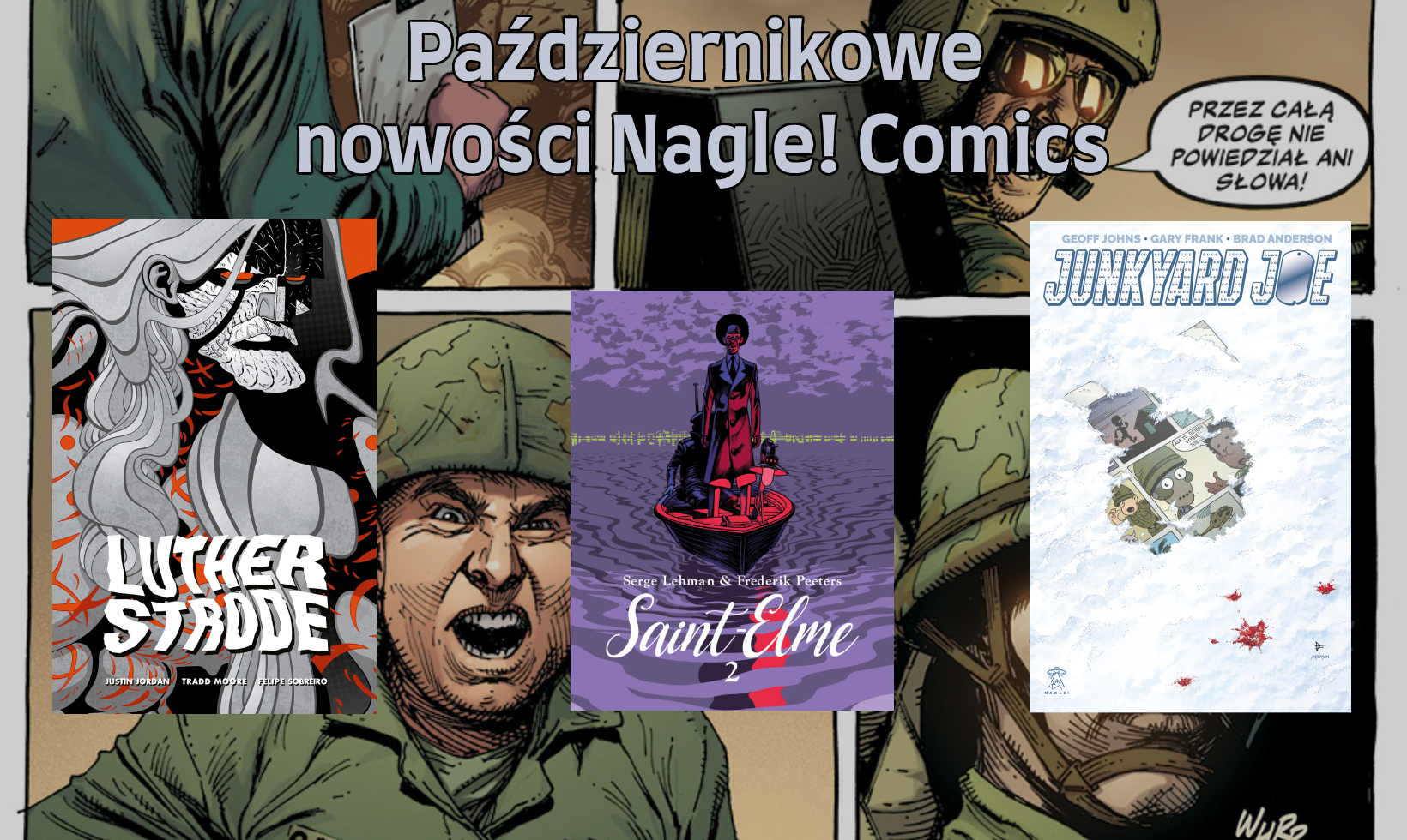 Zdjęcie okładkowe wpisu Październikowe nowości Nagle! Comics