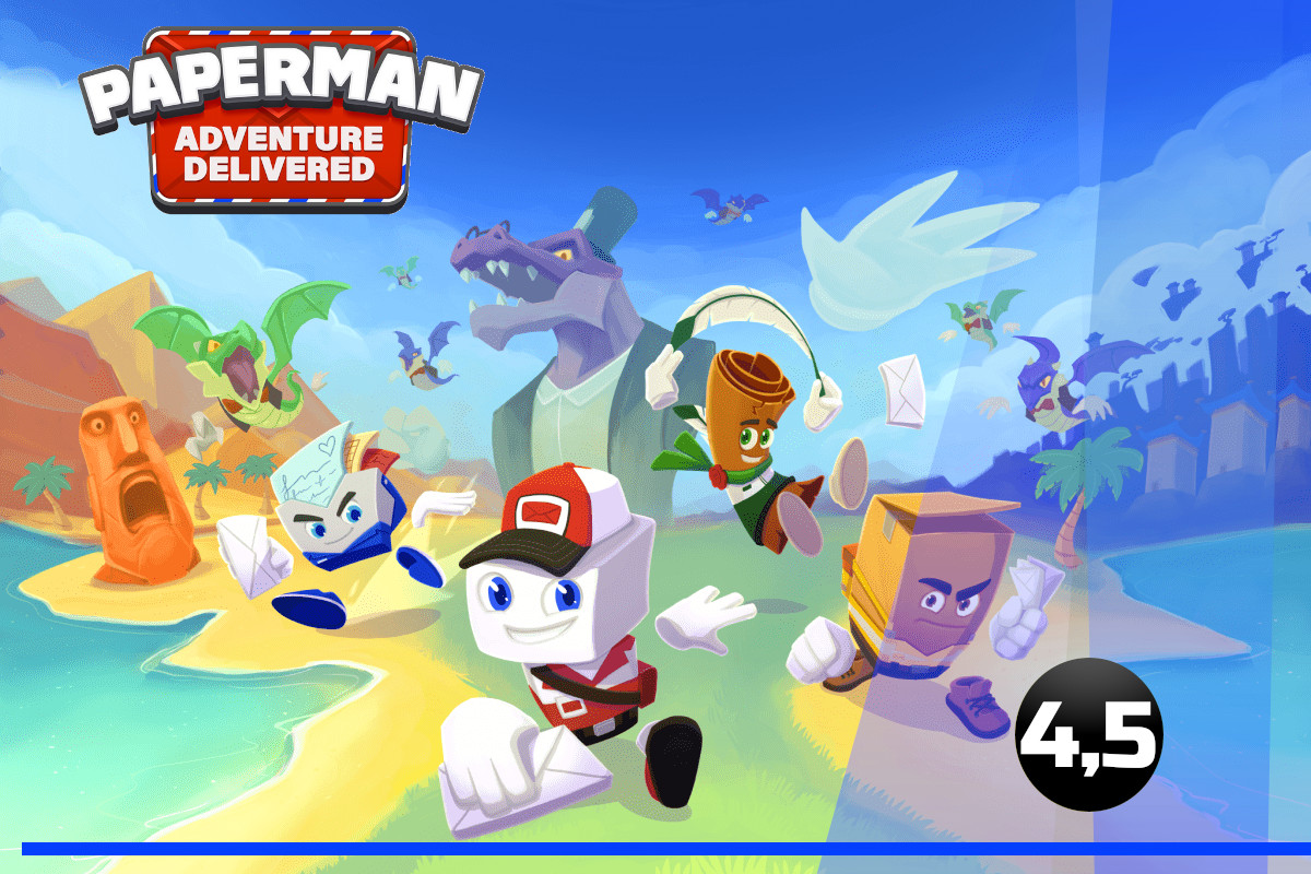 Zdjęcie okładkowe wpisu Recenzja: Paperman: Adventure Delivered [PS5]
