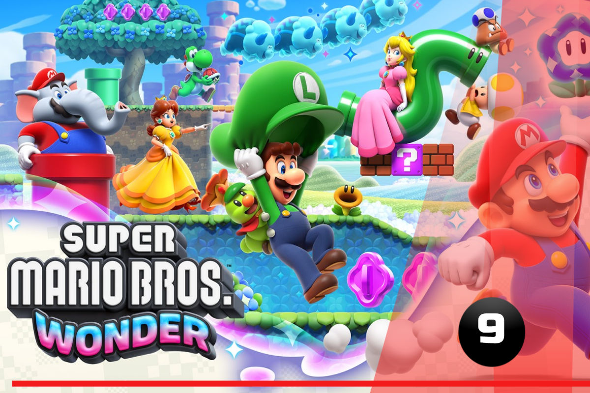 Zdjęcie okładkowe wpisu Recenzja: Super Mario Bros. Wonder [Switch]