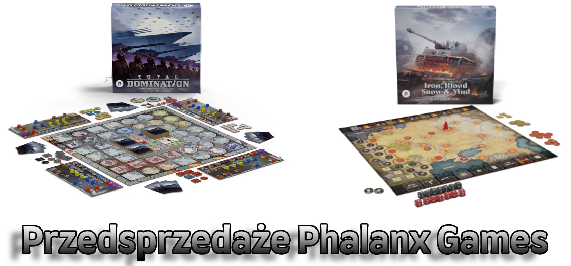 Zdjęcie okładkowe wpisu Ruszyły przedsprzedaże gier wojennych Phalanx!