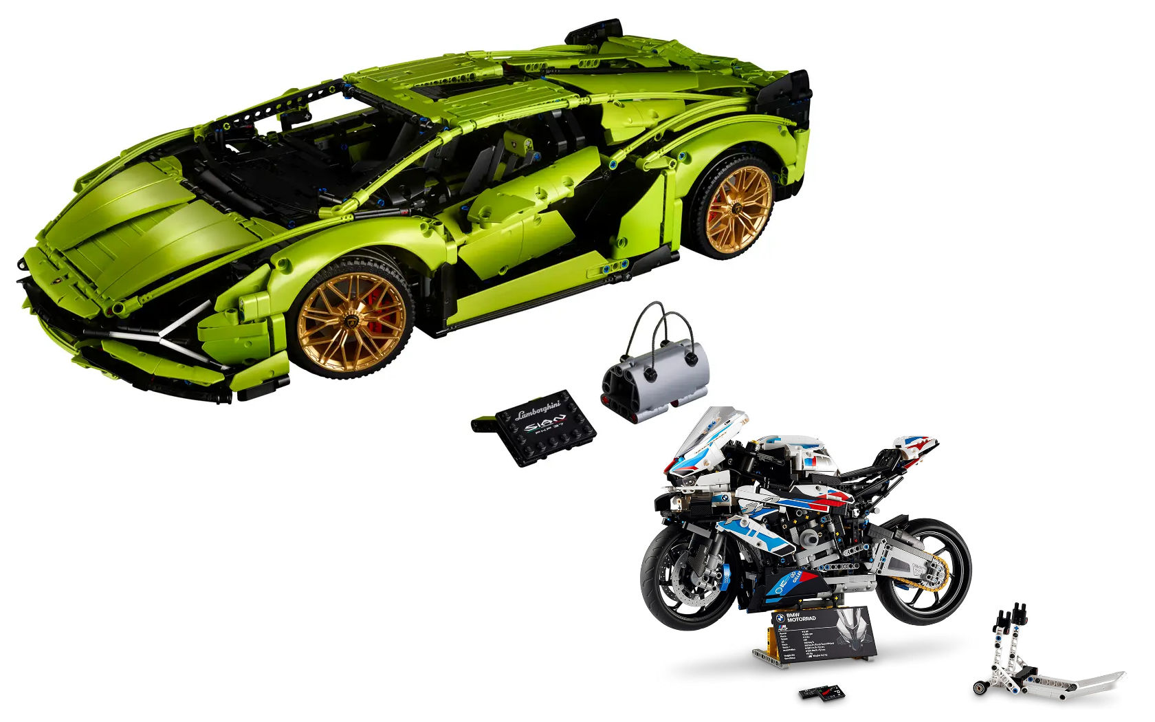 Zdjęcie okładkowe wpisu Promocja: LEGO Technic Lamborghini Sián i BMW M 1000 RR tanio na Amazonie