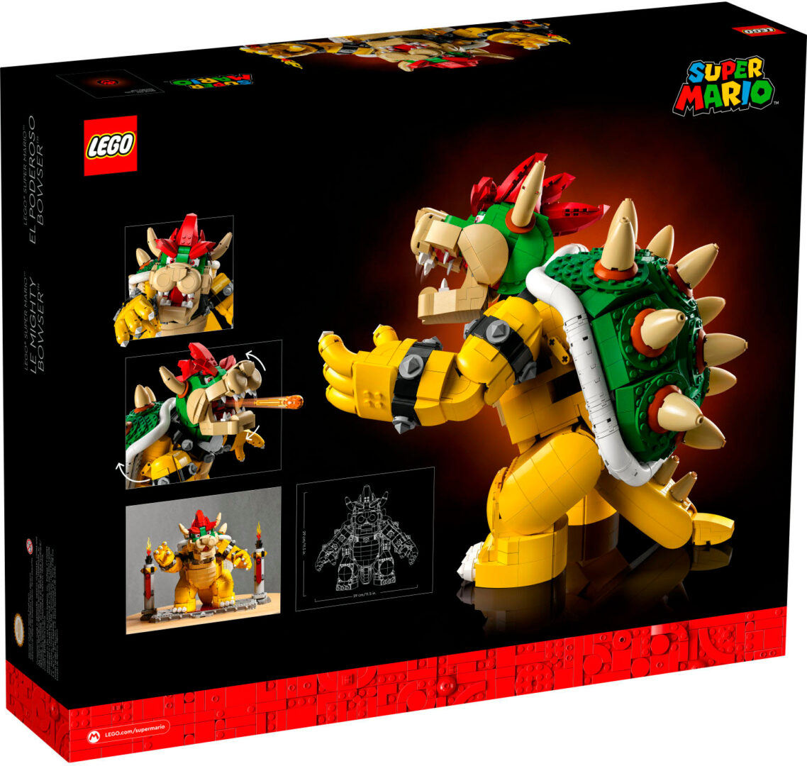 Zdjęcie okładkowe wpisu Promocja: LEGO Super Mario Potężny Bowser (71411) za 590 zł!