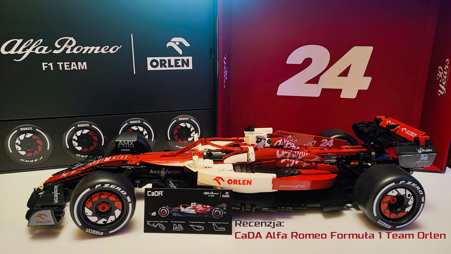 Zdjęcie okładkowe wpisu Recenzja: CaDA Alfa Romeo Formuła 1 Team Orlen