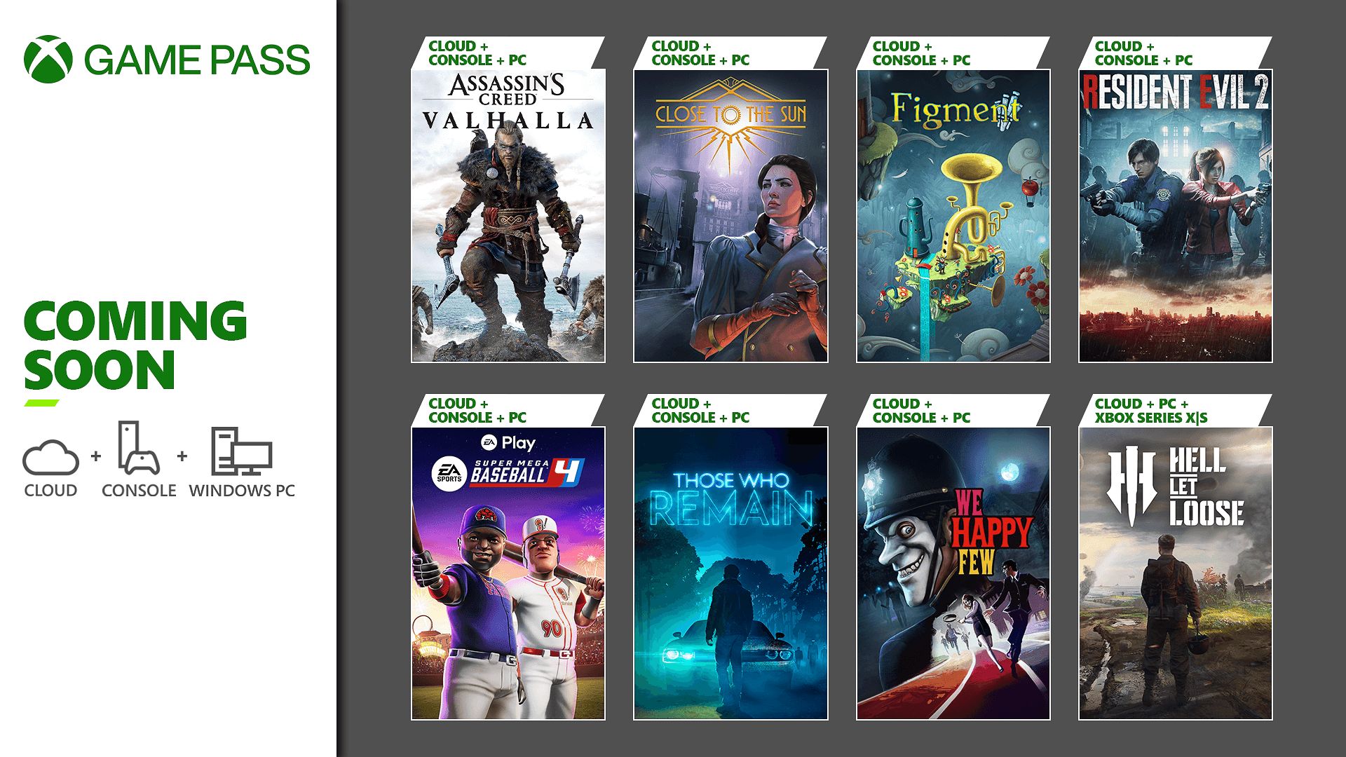 Zdjęcie okładkowe wpisu Assassin’s Creed Valhalla i Resident Evil 2 w Xbox Game Pass!