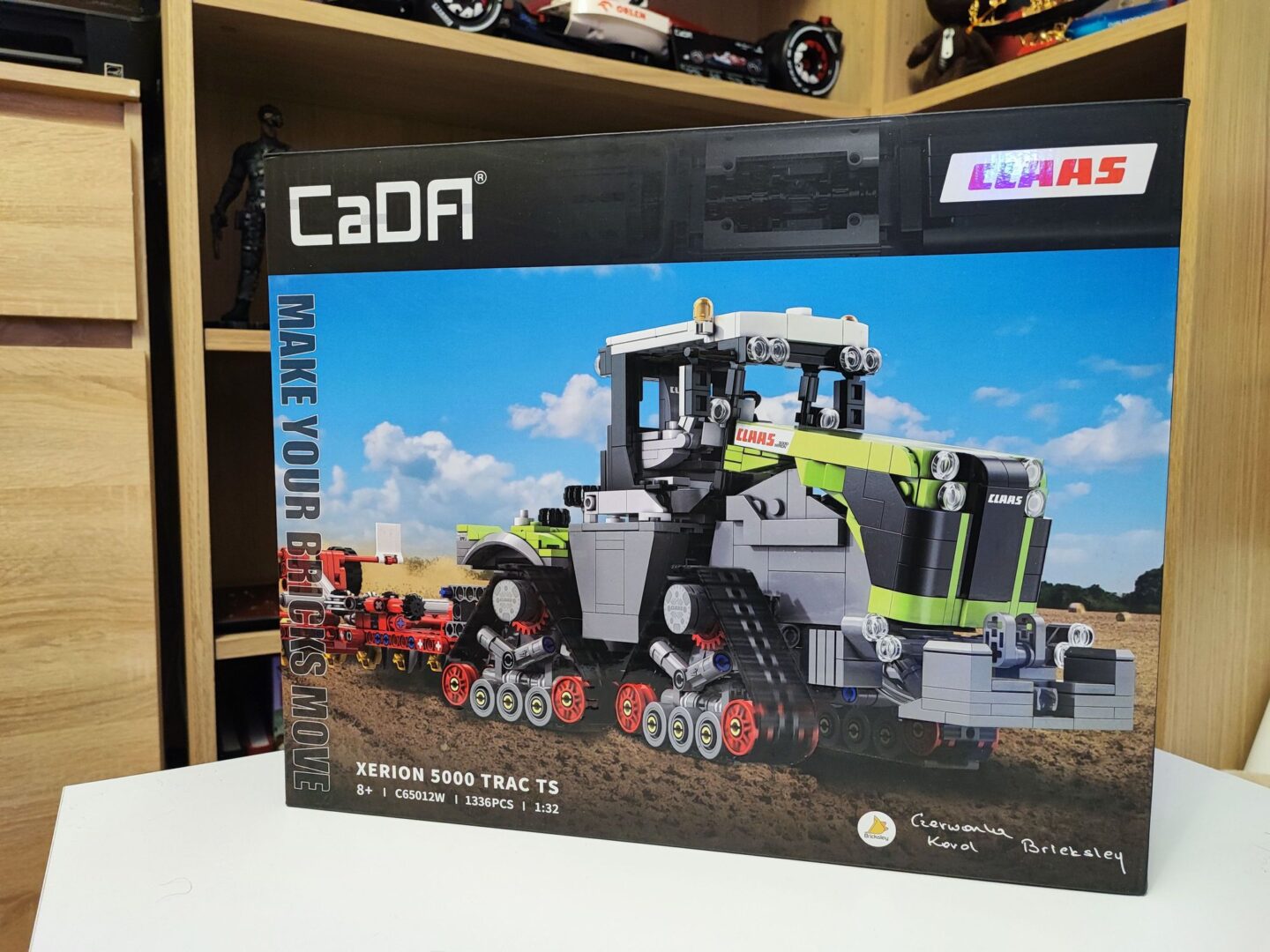 Zdjęcie okładkowe wpisu Recenzja: CaDA CLAAS XERION 5000 TRAC TS C65012W