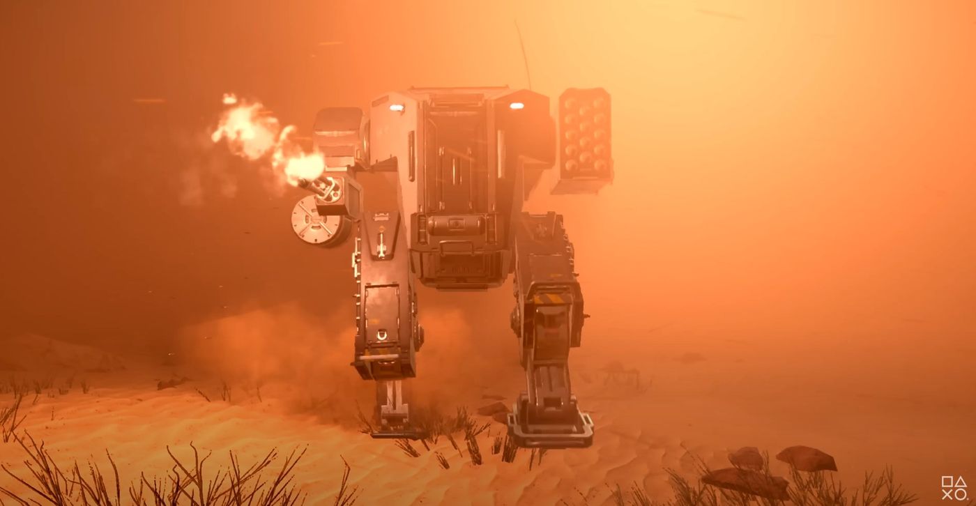 Zdjęcie okładkowe wpisu Mechy niemal gotowe do pierwszego zrzutu w Helldivers 2