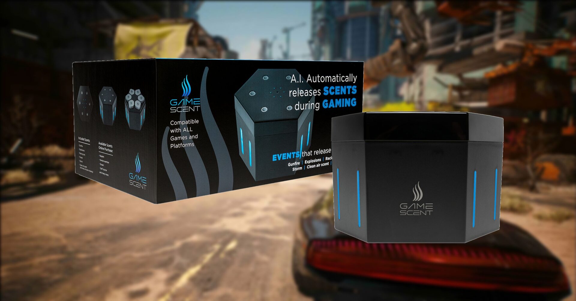 Zdjęcie okładkowe wpisu GameScent pozwoli nam poczuć światy gier