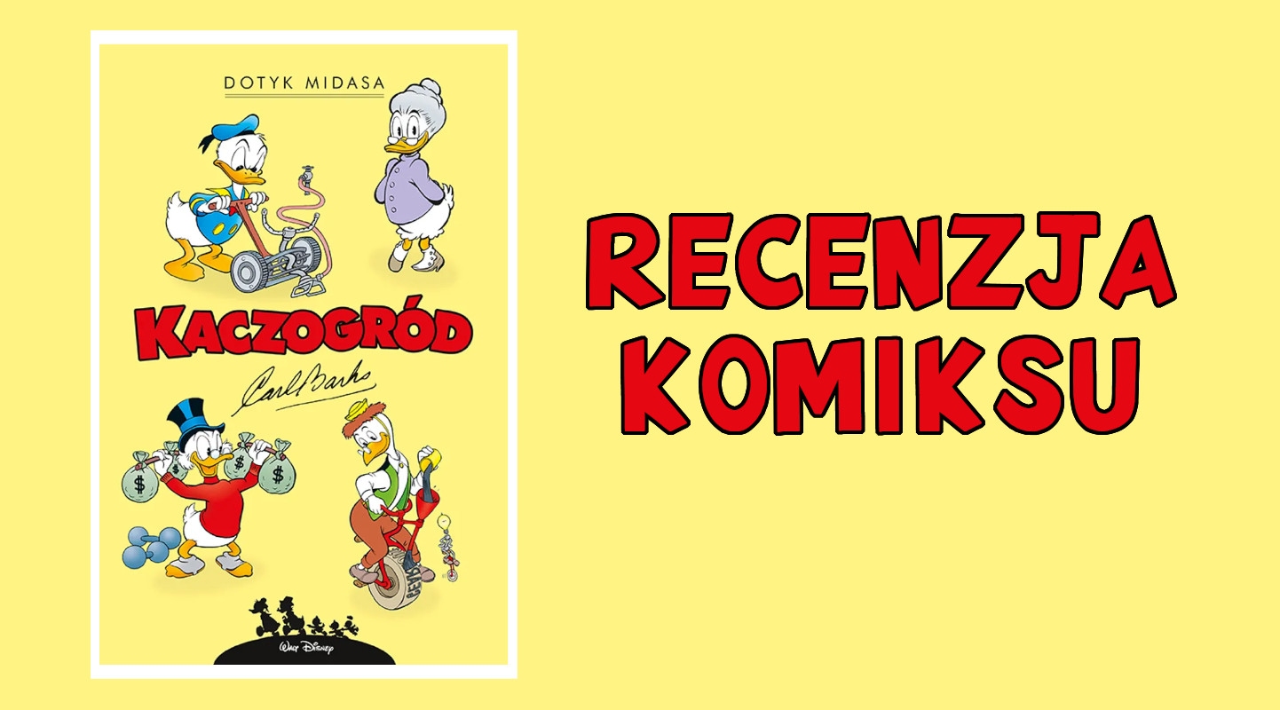 Zdjęcie okładkowe wpisu Recenzja komiksu: Kaczogród: Dotyk Midasa i inne historie z lat 1961–1962