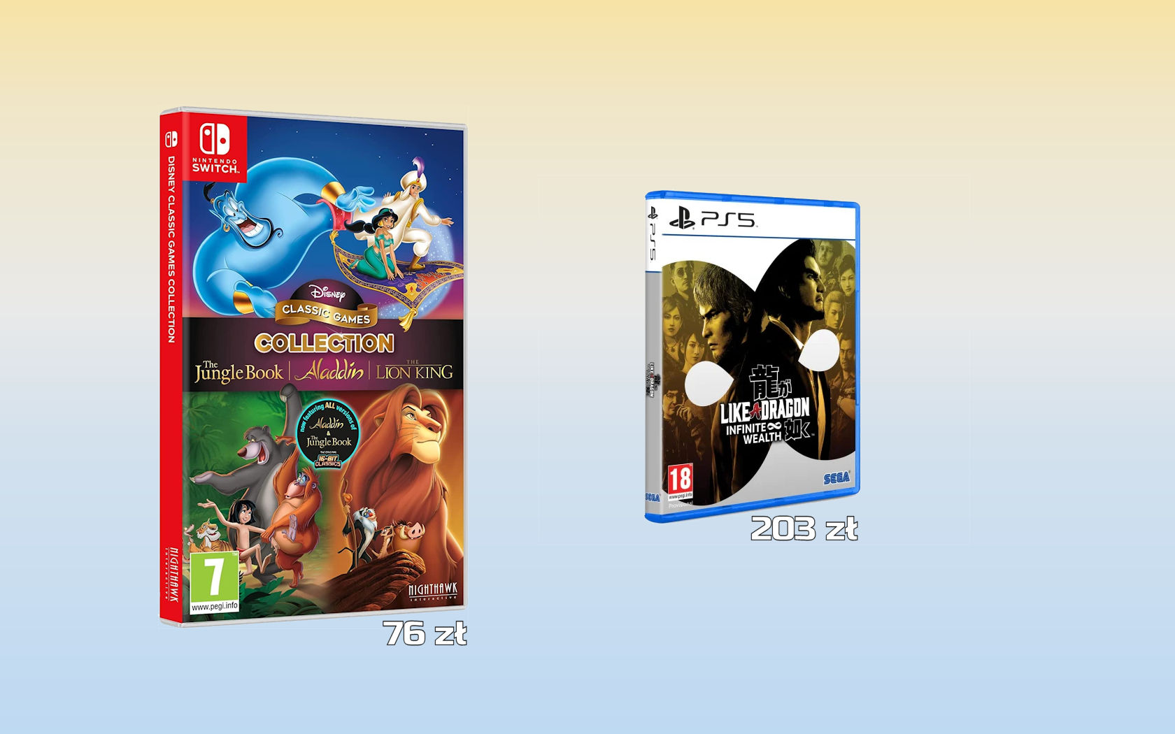 Zdjęcie okładkowe wpisu Promocja: Pudełko Disney Classic Aladdin i Lion King (Switch) – 76 zł (40% taniej)