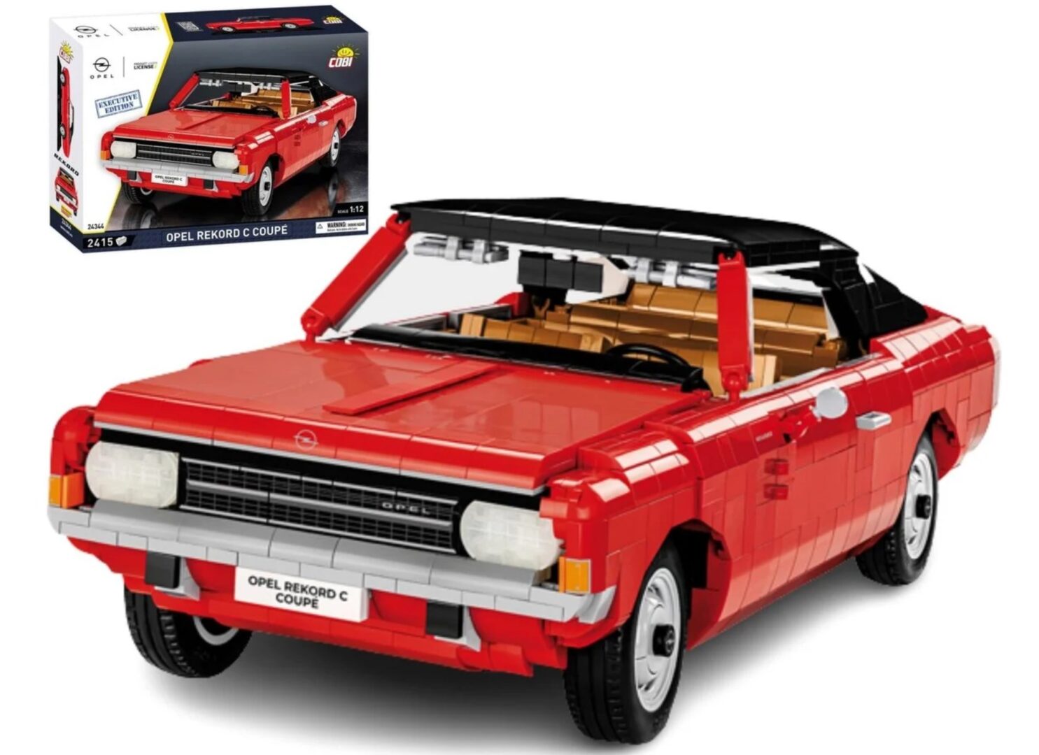 Zdjęcie okładkowe wpisu Promocja: COBI Opel Rekord C Coupe za 441 zł w Empiku (168 zł taniej)