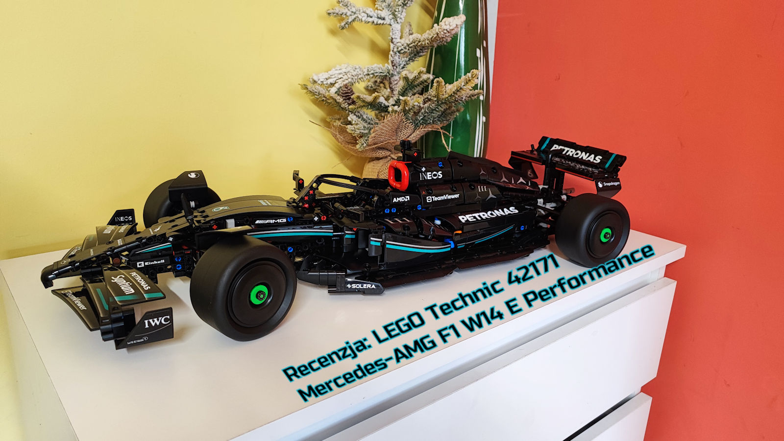Zdjęcie okładkowe wpisu Recenzja: LEGO Technic Mercedes-AMG F1 W14 E Performance