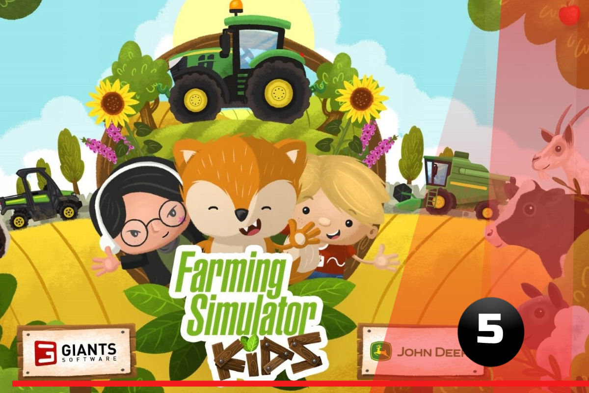 Zdjęcie okładkowe wpisu Recenzja: Farming Simulator Kids