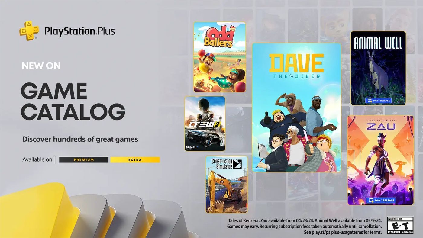 Zdjęcie okładkowe wpisu Poznaliśmy katalog gier PlayStation Plus na kwiecień