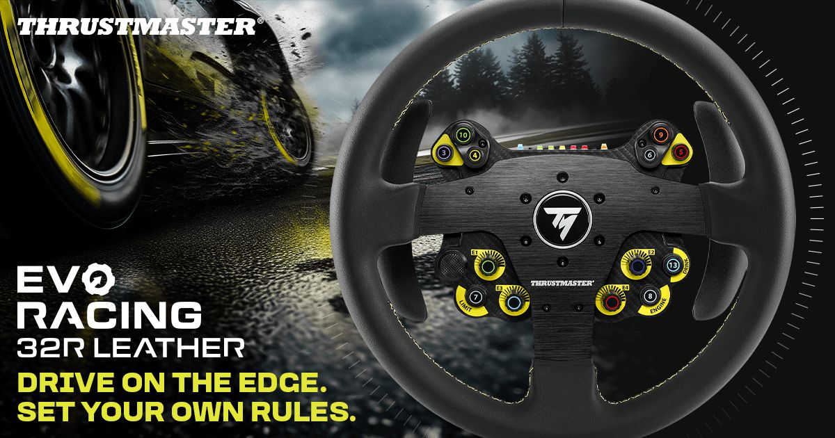 Zdjęcie okładkowe wpisu Poznaj EVO Racing 32R – nowe koło kierownicy od Thrustmaster