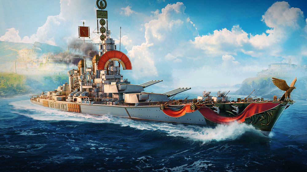 Zdjęcie okładkowe wpisu Japońskie krążowniki i Imperium rzymskie w World of Warships: Legends
