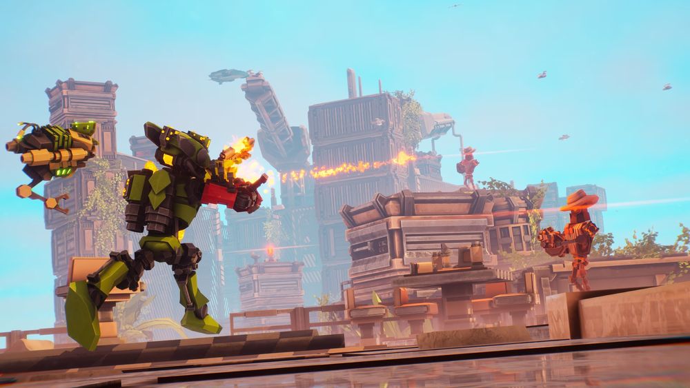 Zdjęcie okładkowe wpisu Akimbot – zobacz oboty, przygody i eksplozje w nowej platformówce