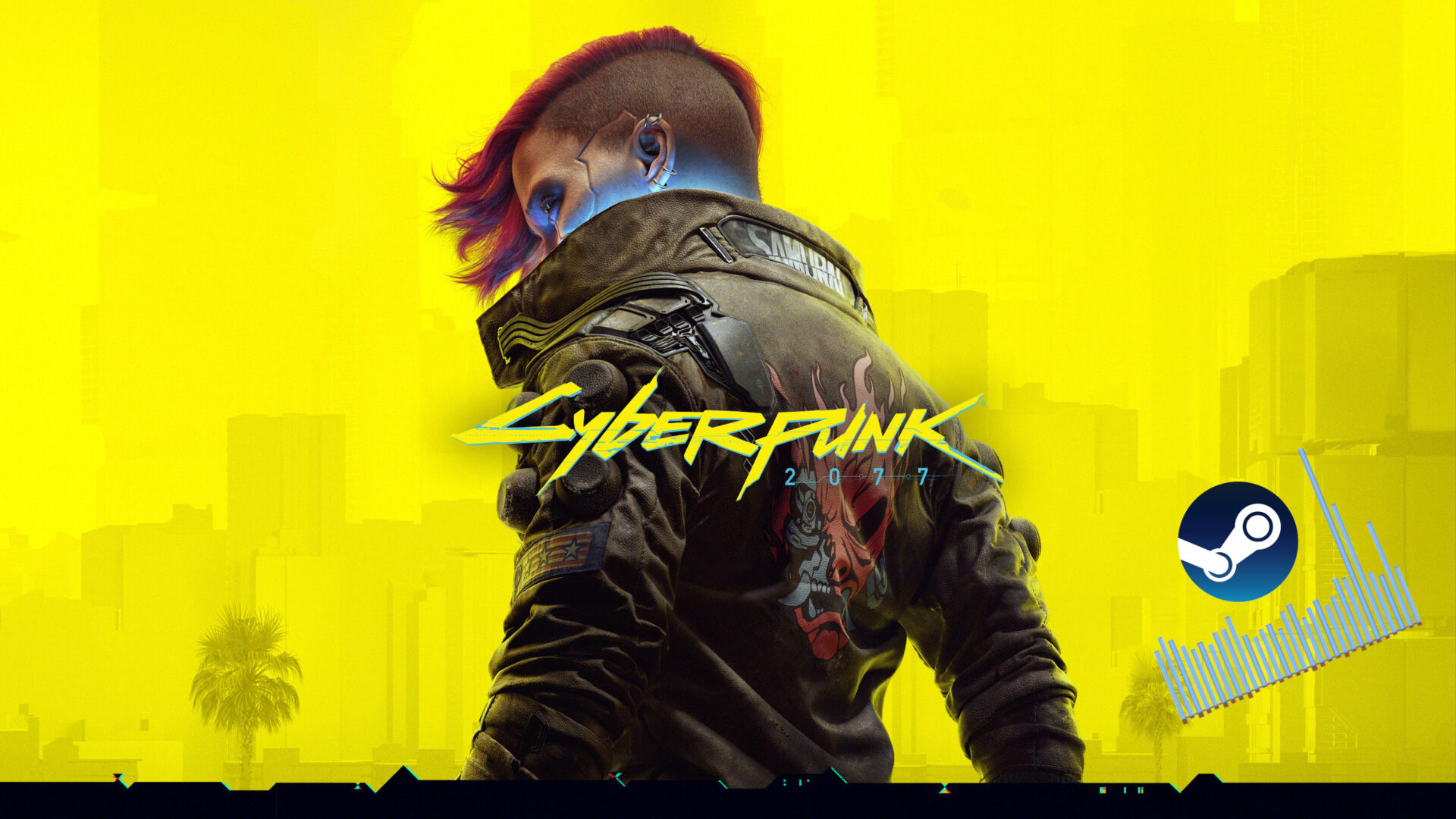Zdjęcie okładkowe wpisu Cyberpunk 2077 – przytłaczająco pozytywne recenzje na Steamie