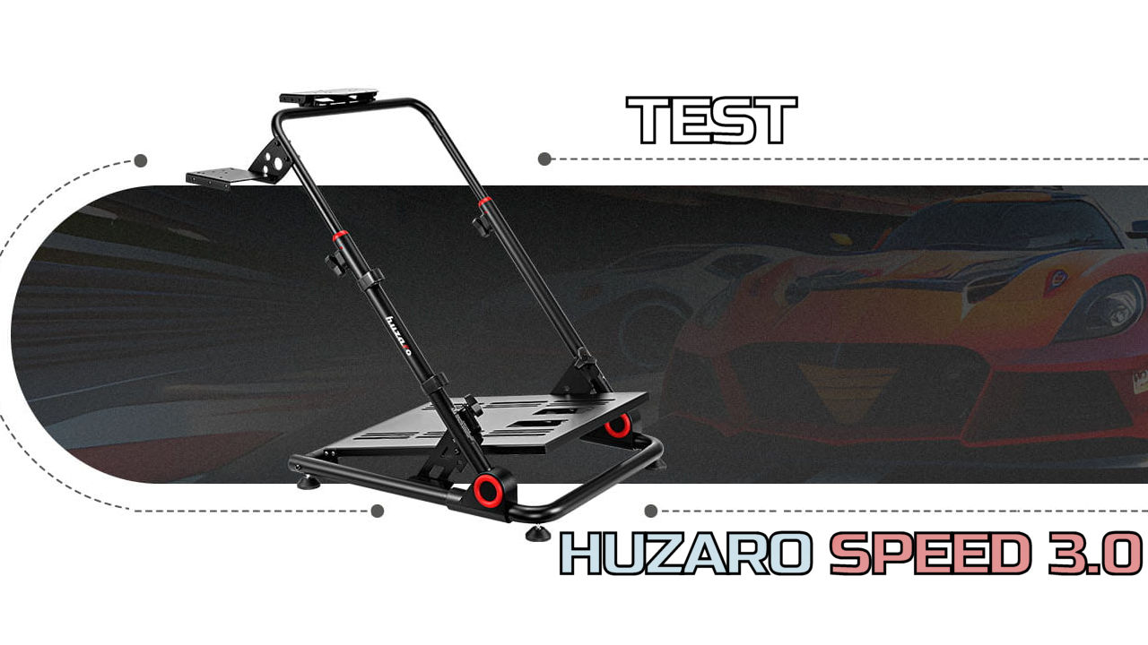 Zdjęcie okładkowe wpisu Test: Polski stojak do kierownicy HUZARO SPEED 3.0