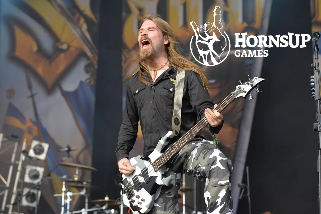 Zdjęcie okładkowe wpisu Horns Up Games – nowe studio gitarzysty zespołu Sabaton