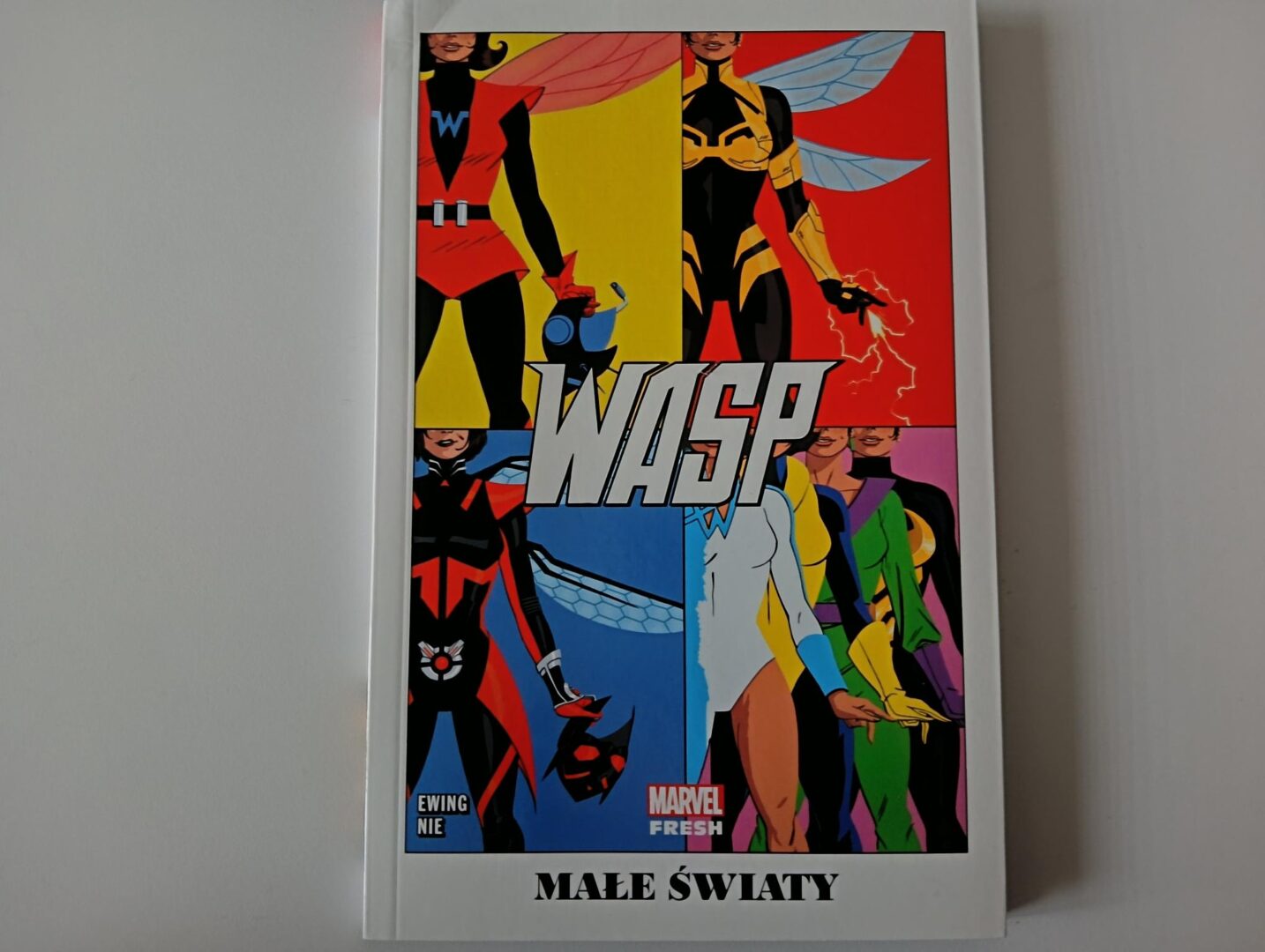 Zdjęcie okładkowe wpisu Recenzja komiksu: WASP Małe Światy