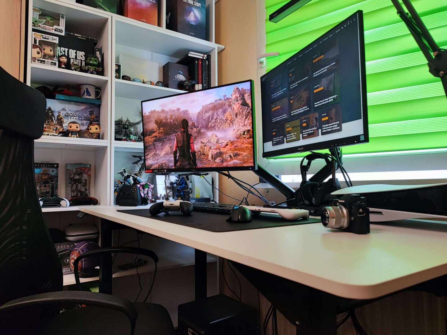 Zdjęcie okładkowe wpisu Test: Ultradesk Uplift — duże, elektryczne biurko dla graczy