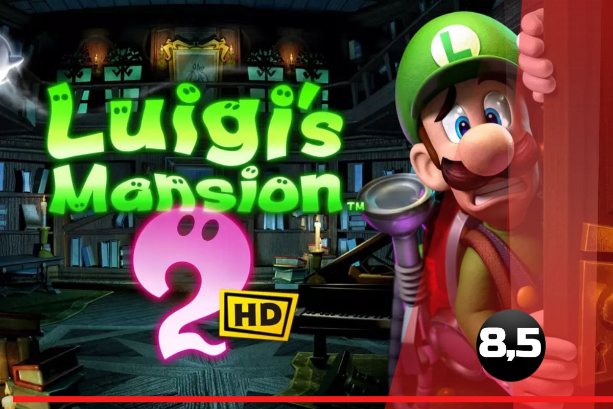 Zdjęcie okładkowe wpisu Recenzja: Luigi’s Mansion 2 HD [Nintendo Switch]