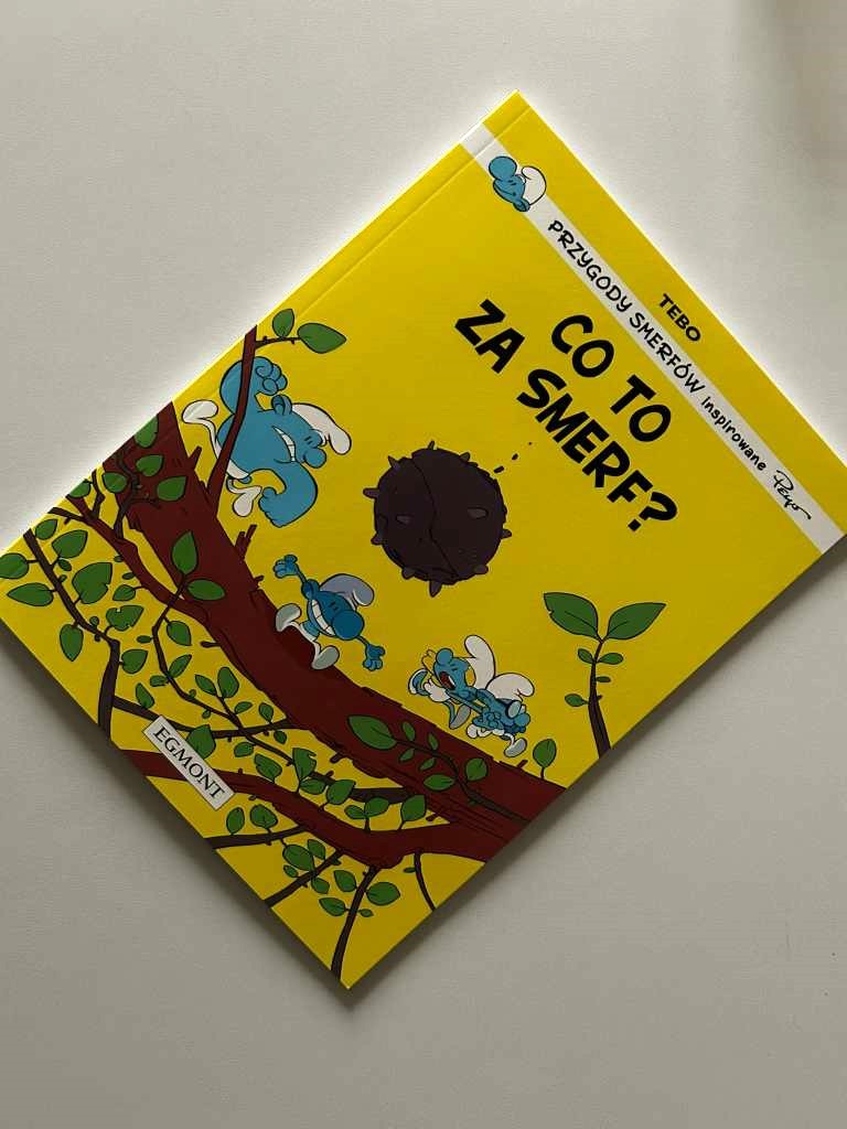 Zdjęcie okładkowe wpisu Recenzja komiksu: Przygody Smerfów. Co to za Smerf?