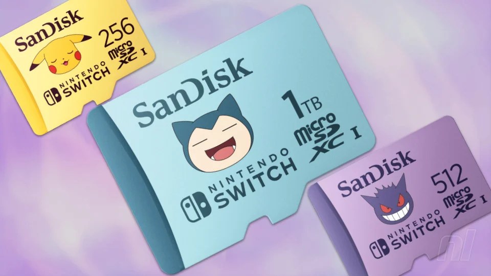 Zdjęcie okładkowe wpisu Oto karty microSD SanDisk z serii Pokemon do konsoli Nintendo Switch