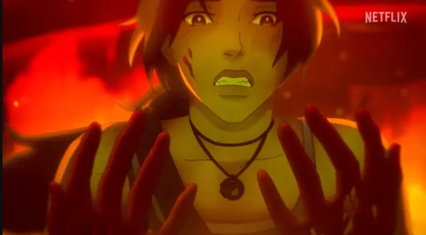 Zdjęcie okładkowe wpisu Serial Netflixa “Tomb Raider” pomoże Larze rozwiązać problemy