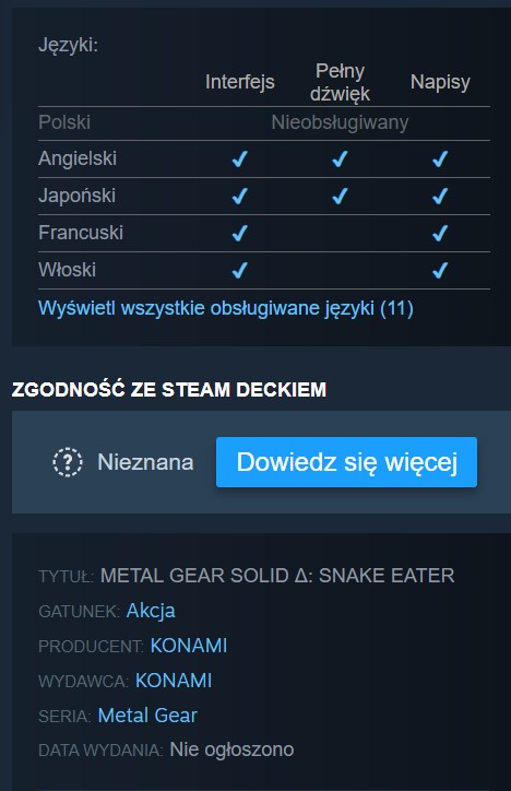 Metal Gear Solid Delta