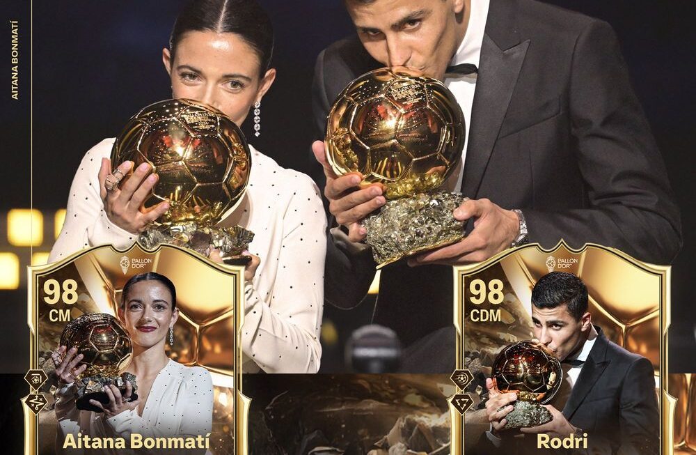 Zdjęcie okładkowe wpisu Zdobywcy Złotej Piłki otrzymają specjalne karty w EA FC 25!