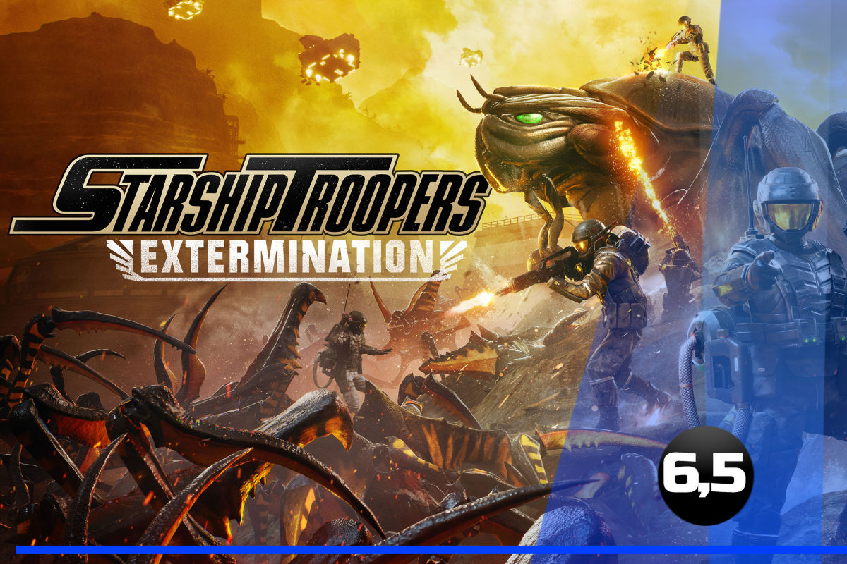 Zdjęcie okładkowe wpisu Recenzja: Starship Troopers: Extermination (PS5) — ustrzel robala