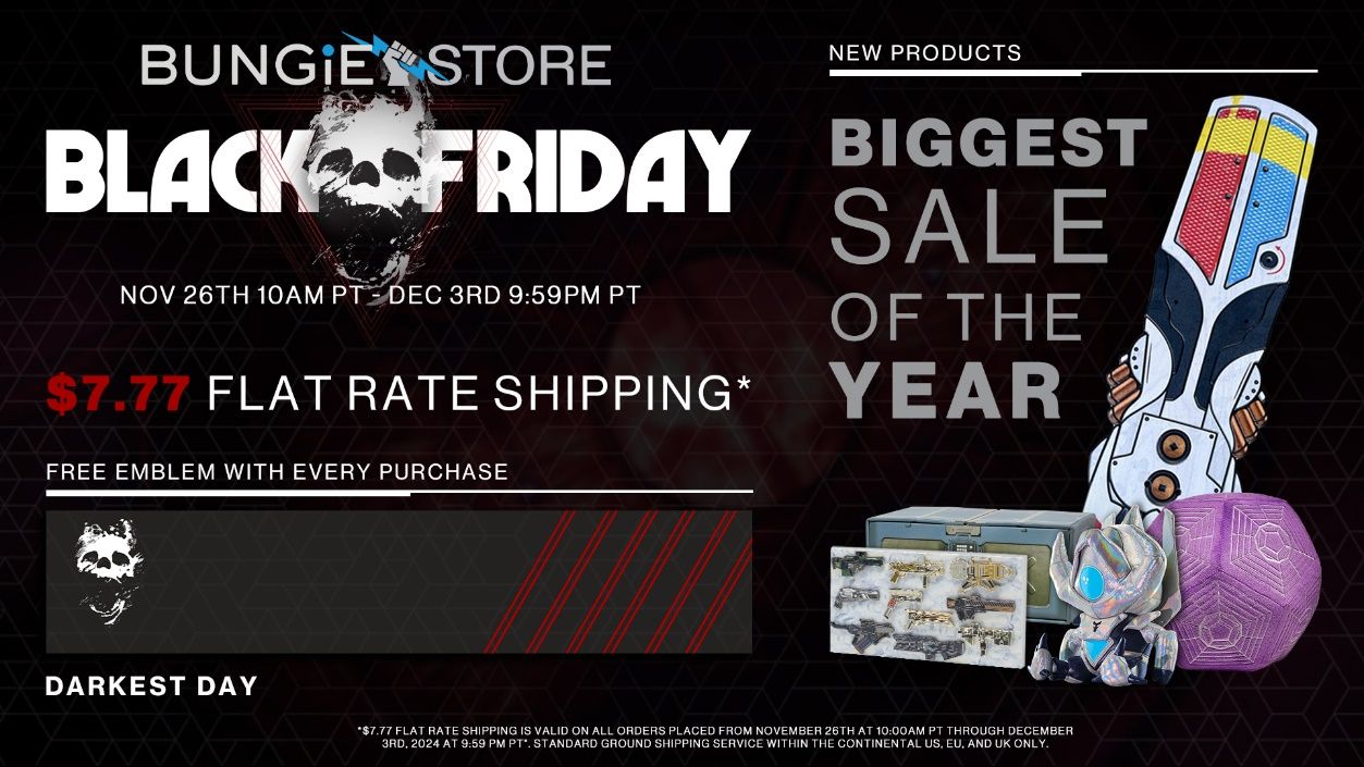 Zdjęcie okładkowe wpisu Black Friday w sklepie Bungie — świętuj 10 lat Destiny w niskich cenach