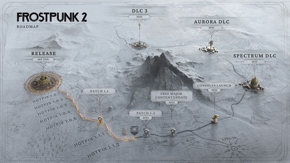 Zdjęcie okładkowe wpisu Poznaj plan rozwoju gry Frostpunk 2 na 2025 rok