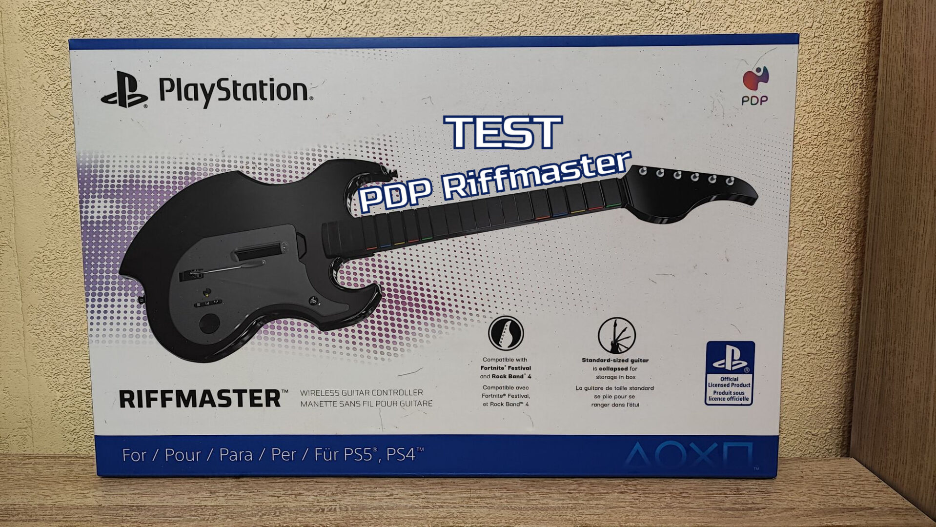 Zdjęcie okładkowe wpisu Test: Gitara PDP Riffmaster (PS5) – droga, jak bilety na Metallikę