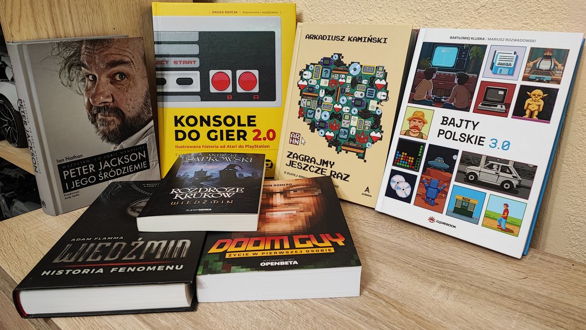 Zdjęcie okładkowe wpisu Prezentownik 2024: Najlepsze gamingowe książki dla graczy