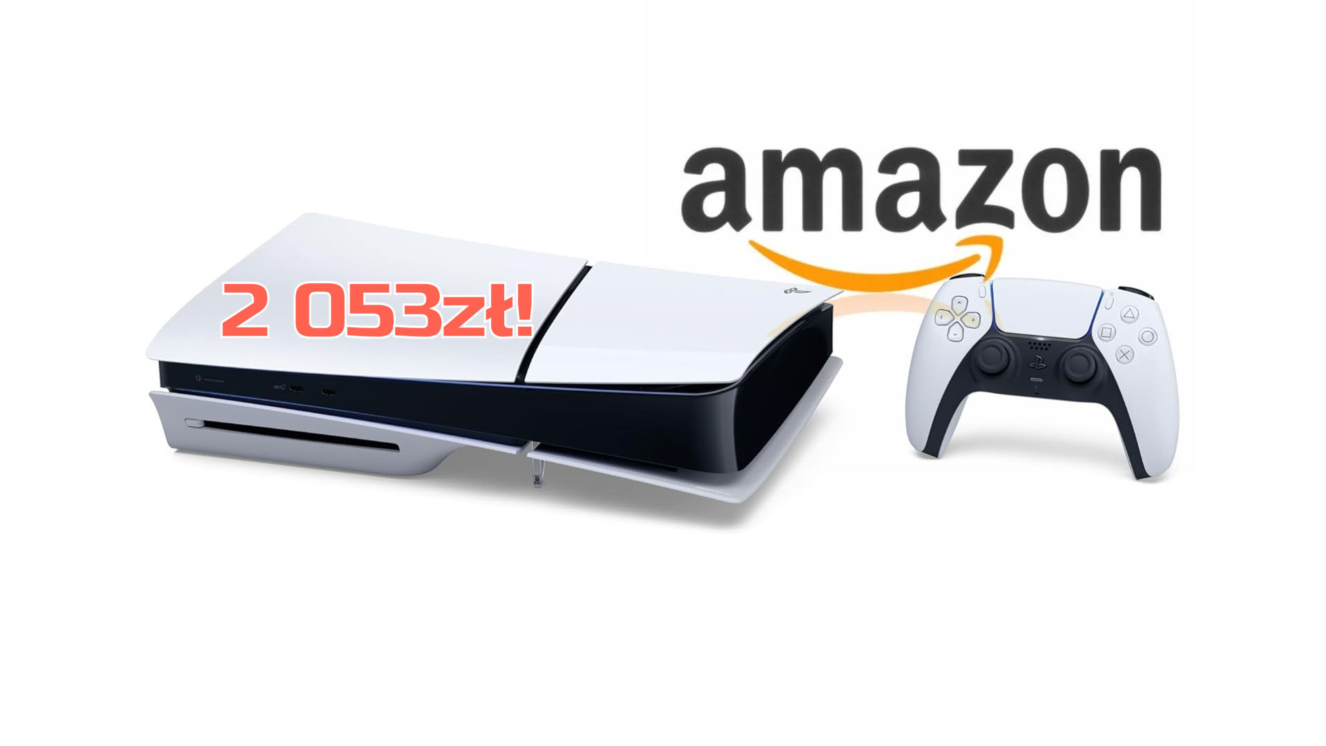 Zdjęcie okładkowe wpisu Promocja: Konsola Sony PS5 Slim z napędem za 2053 zł (Amazon PL)