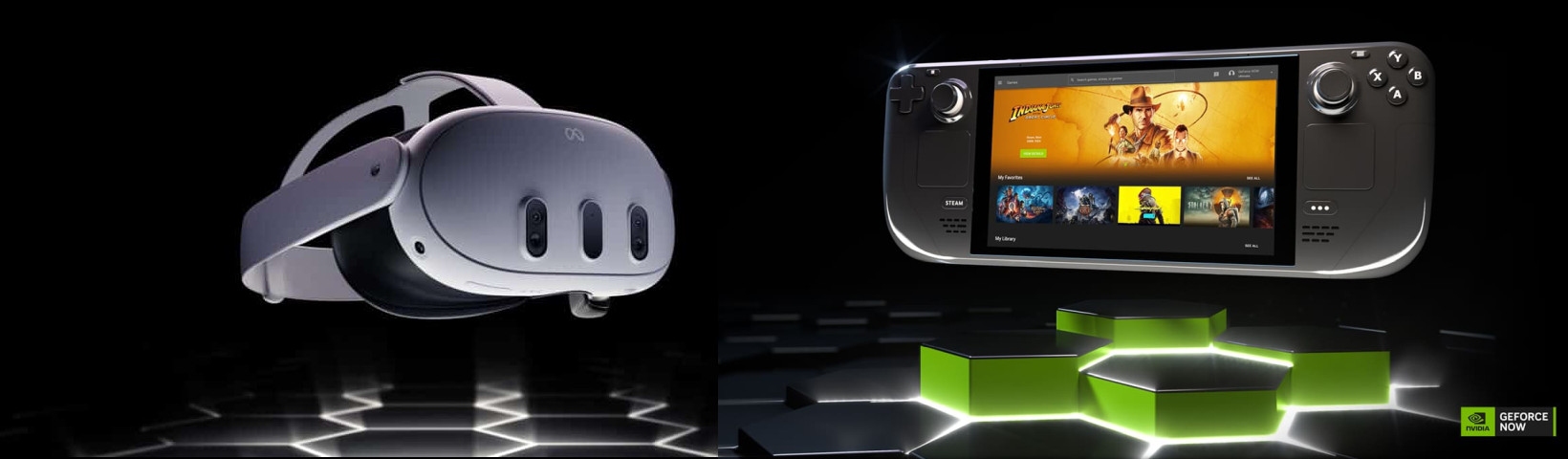 Zdjęcie okładkowe wpisu GeForce NOW jeszcze w tym miesiącu na Steam Decku i VR