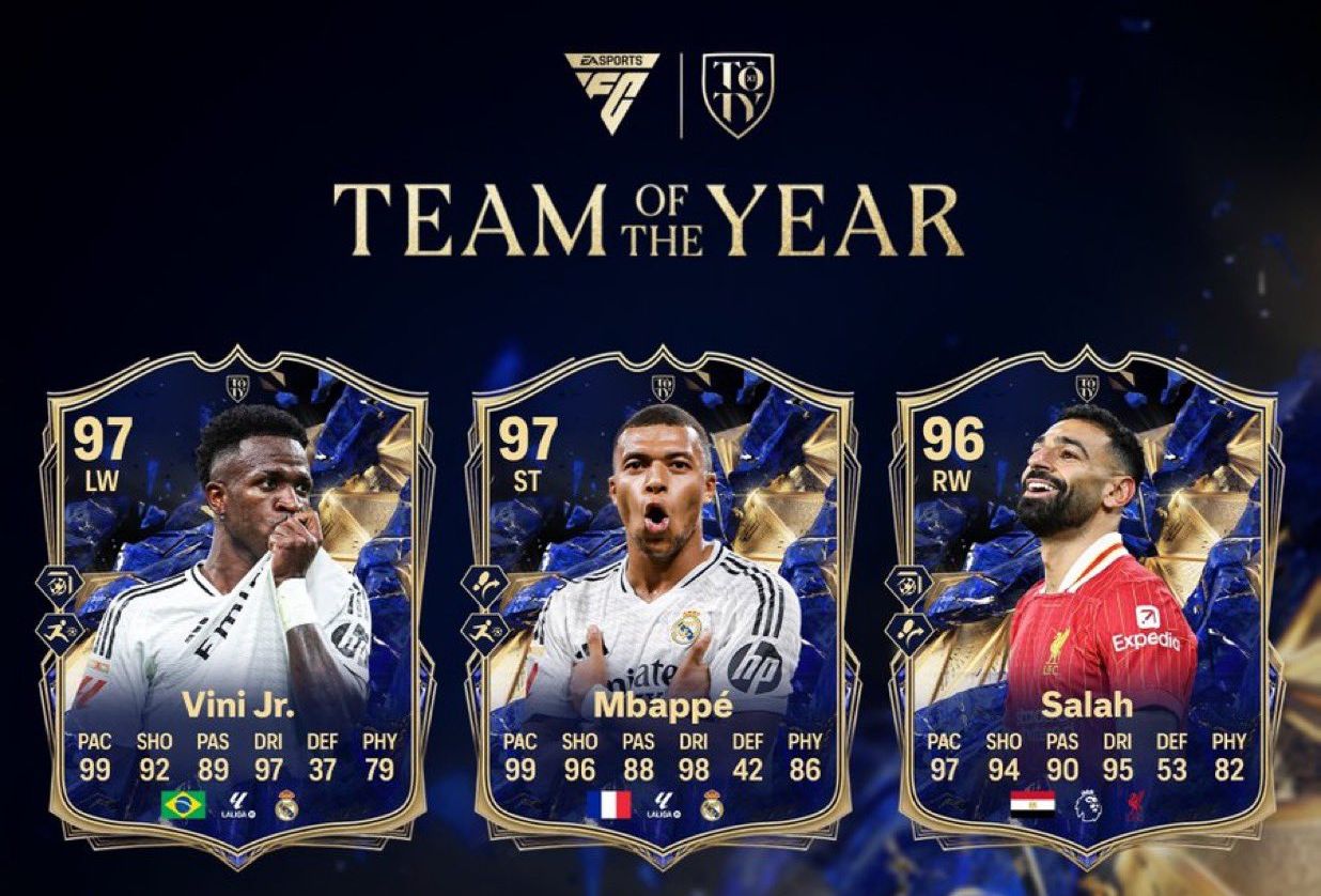 Zdjęcie okładkowe wpisu EA Sports FC 25 – wkrótce ruszy głosowanie TOTY (Drużyna roku)