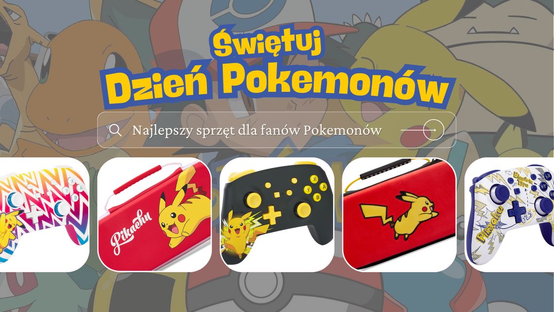 Zdjęcie okładkowe wpisu Jaki sprzęt PowerA zainteresuje fanów Pokemonów?