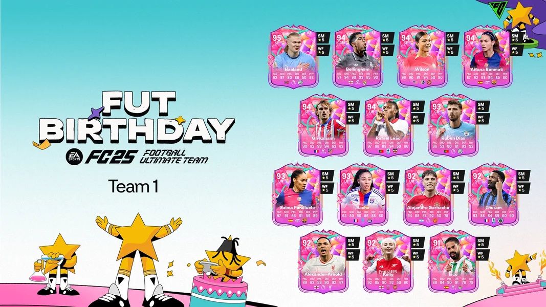 Zdjęcie okładkowe wpisu Rozpoczęły się 16. urodziny Football Ultimate Team w EA FC 25