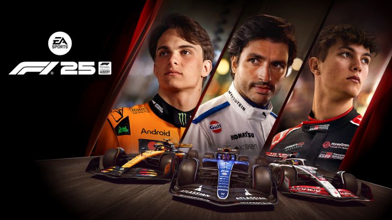 Zdjęcie okładkowe wpisu EA Sports zaprezentowało kierowców z okładki F1 25
