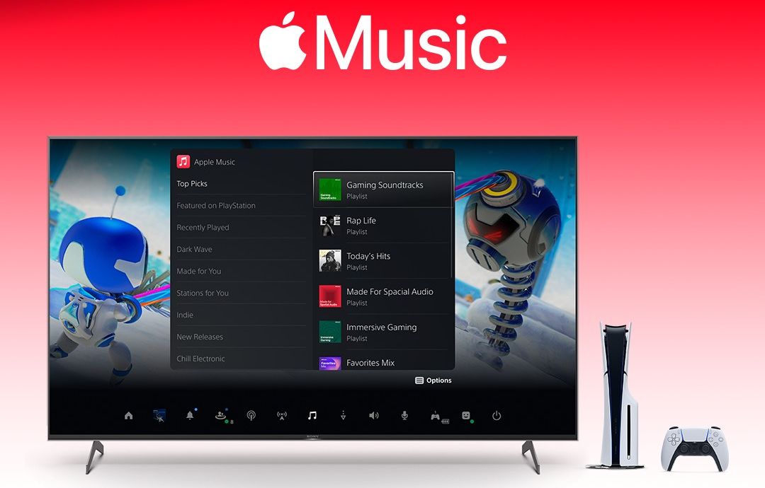 Zdjęcie okładkowe wpisu Posiadacze konsol PS5 mogą odebrać trzy miesiące Apple Music za darmo